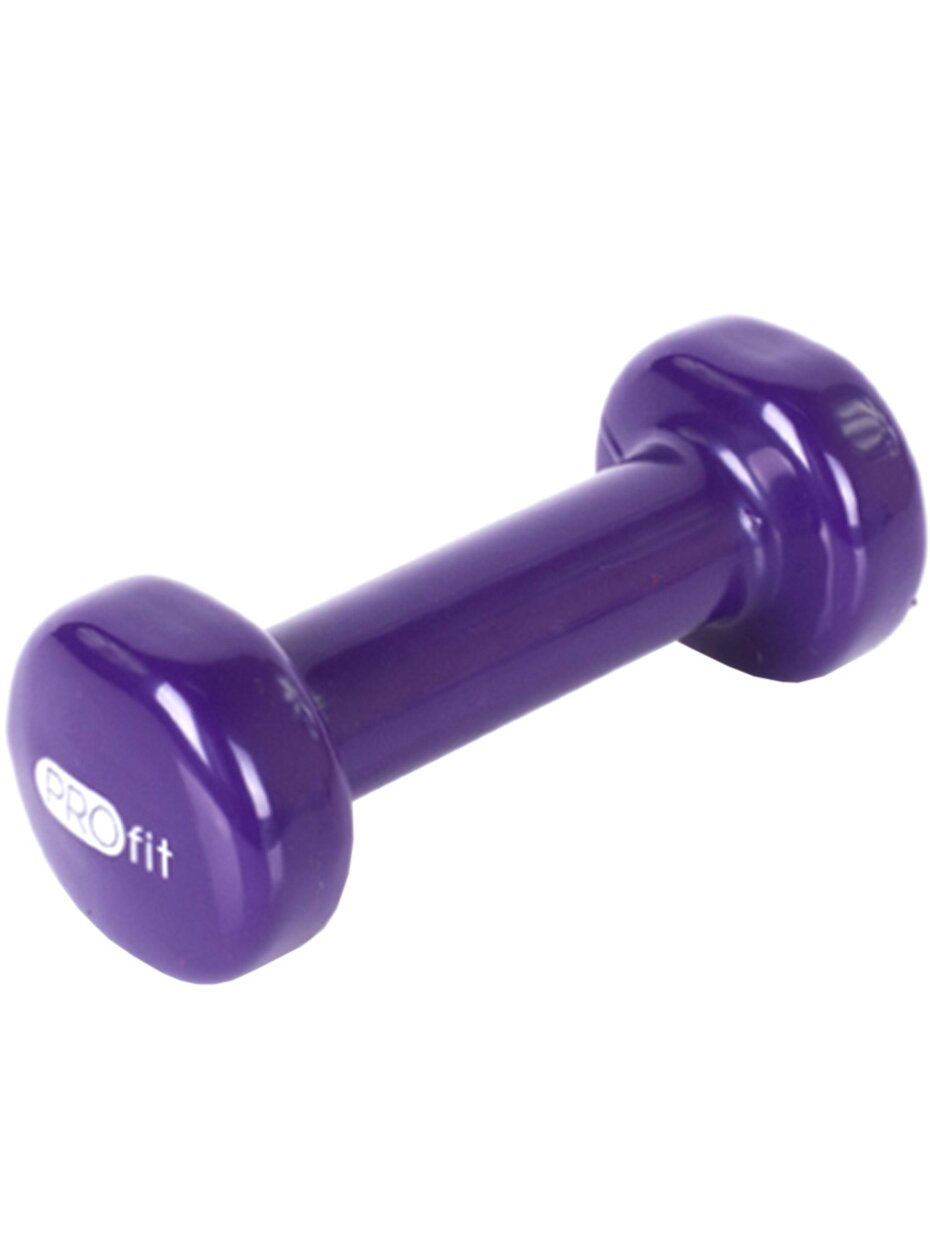 Viniliniai hanteliai Profit violetiniai 2x0,75 kg DK 4102 2