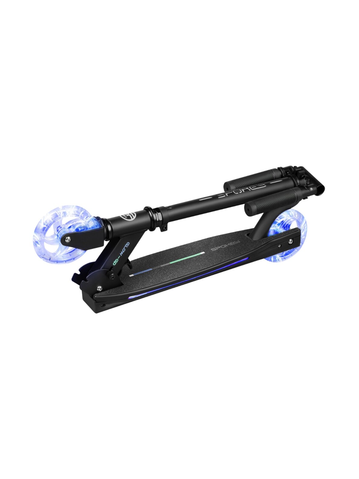 Spokey Glow-Go paspirtukas vaikams, juodas 944778 2