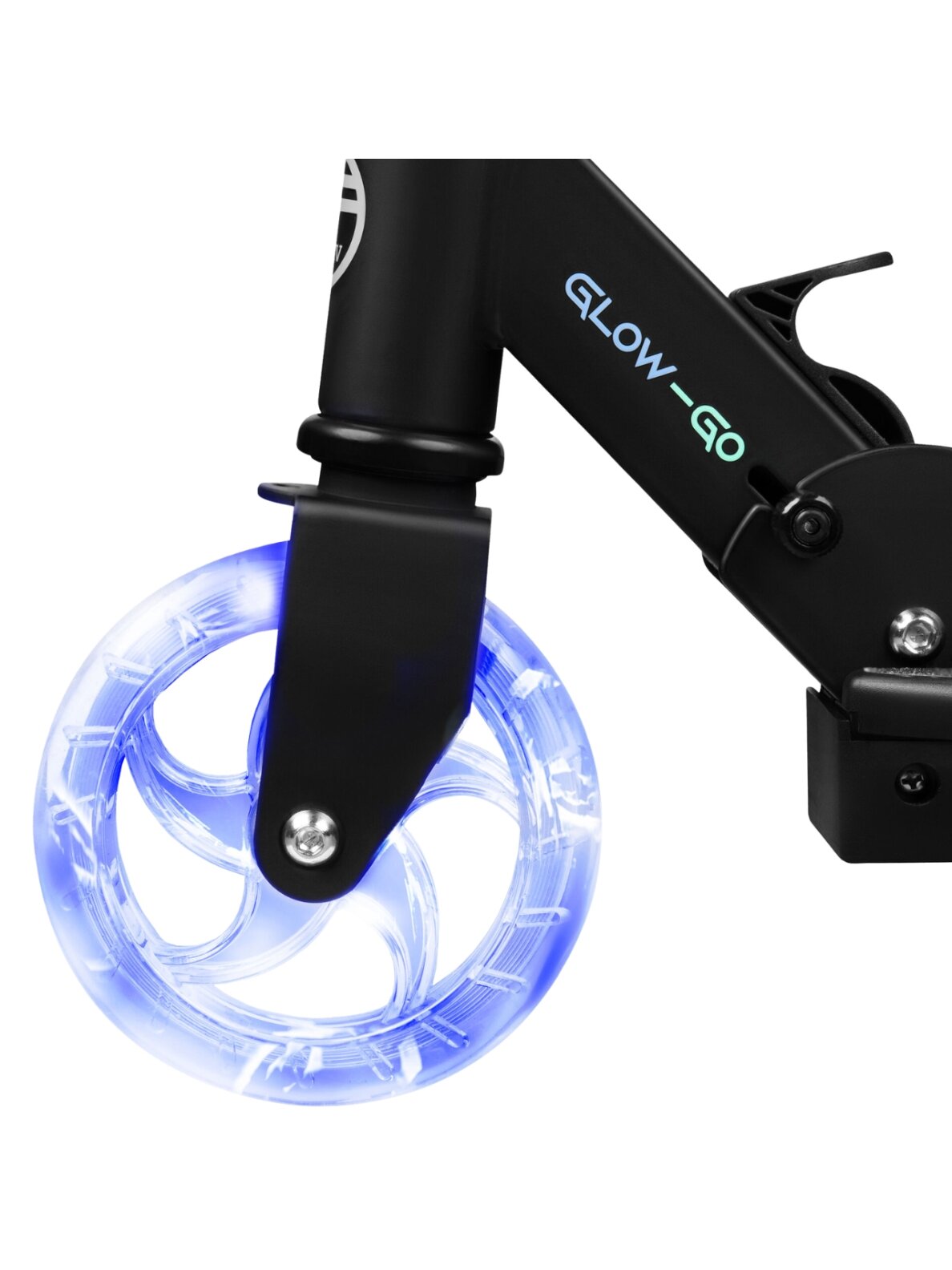 Spokey Glow-Go paspirtukas vaikams, juodas 944778 9