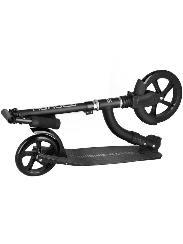 Spokey Agent 200 mm paspirtukas juodas 929389 1