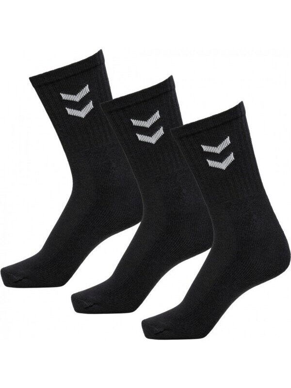 Hummel kojinės 22030 - 2001 juodos 3 poros Hummel kojinės 22030 - 2001 juodos 3 poros