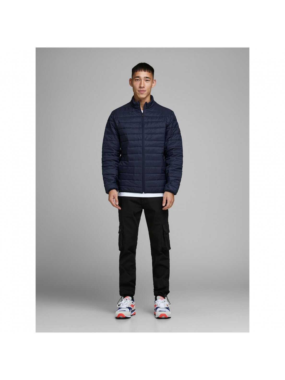 Jack & Jones striukė vyrams 12165201 mėlyna 1 Jack & Jones striukė vyrams 12165201 mėlyna 1