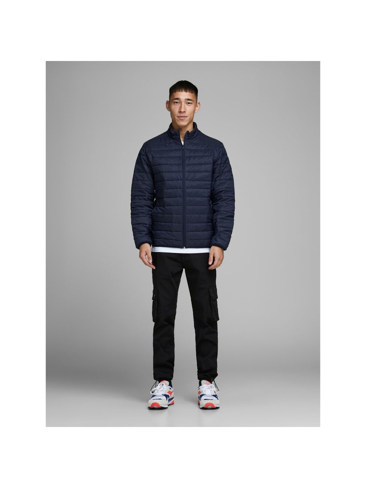 Jack & Jones striukė vyrams 12165201 mėlyna 1 Jack & Jones striukė vyrams 12165201 mėlyna 1