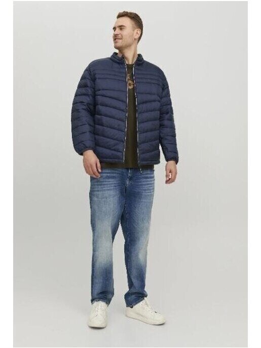 JACK & JONES Vyriška striukė puffer collar PS SN 12214532 mėlyna 7 JACK & JONES Vyriška striukė puffer collar PS SN 12214532 mėlyna 7
