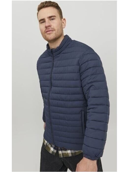 JACK & JONES Vyriška striukė puffer collar noos PS 12217853 tamsiai mėlyna 5 JACK & JONES Vyriška striukė puffer collar noos PS 12217853 tamsiai mėlyna 5
