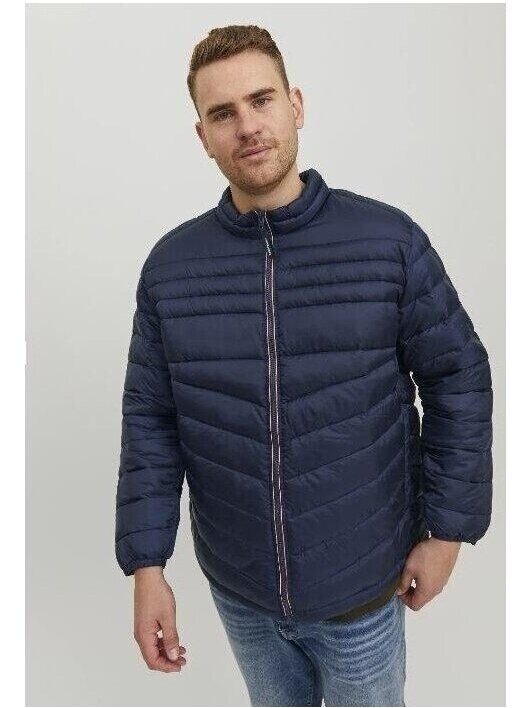 JACK & JONES  Vyriška striukė puffer collar PS SN 12214532 mėlyna 4