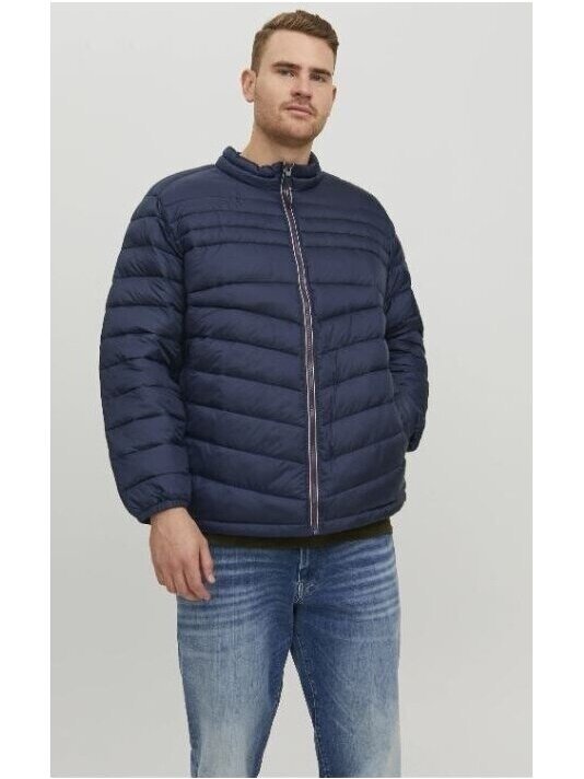 JACK & JONES Vyriška striukė puffer collar PS SN 12214532 mėlyna 5 JACK & JONES Vyriška striukė puffer collar PS SN 12214532 mėlyna 5