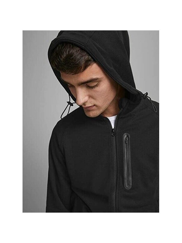 JACK & JONES JJESPORT STS VYRIŠKAS DŽEMPERIS SU UŽTRAUKTUKU JUODAS 5 JACK & JONES JJESPORT STS VYRIŠKAS DŽEMPERIS SU UŽTRAUKTUKU JUODAS 5