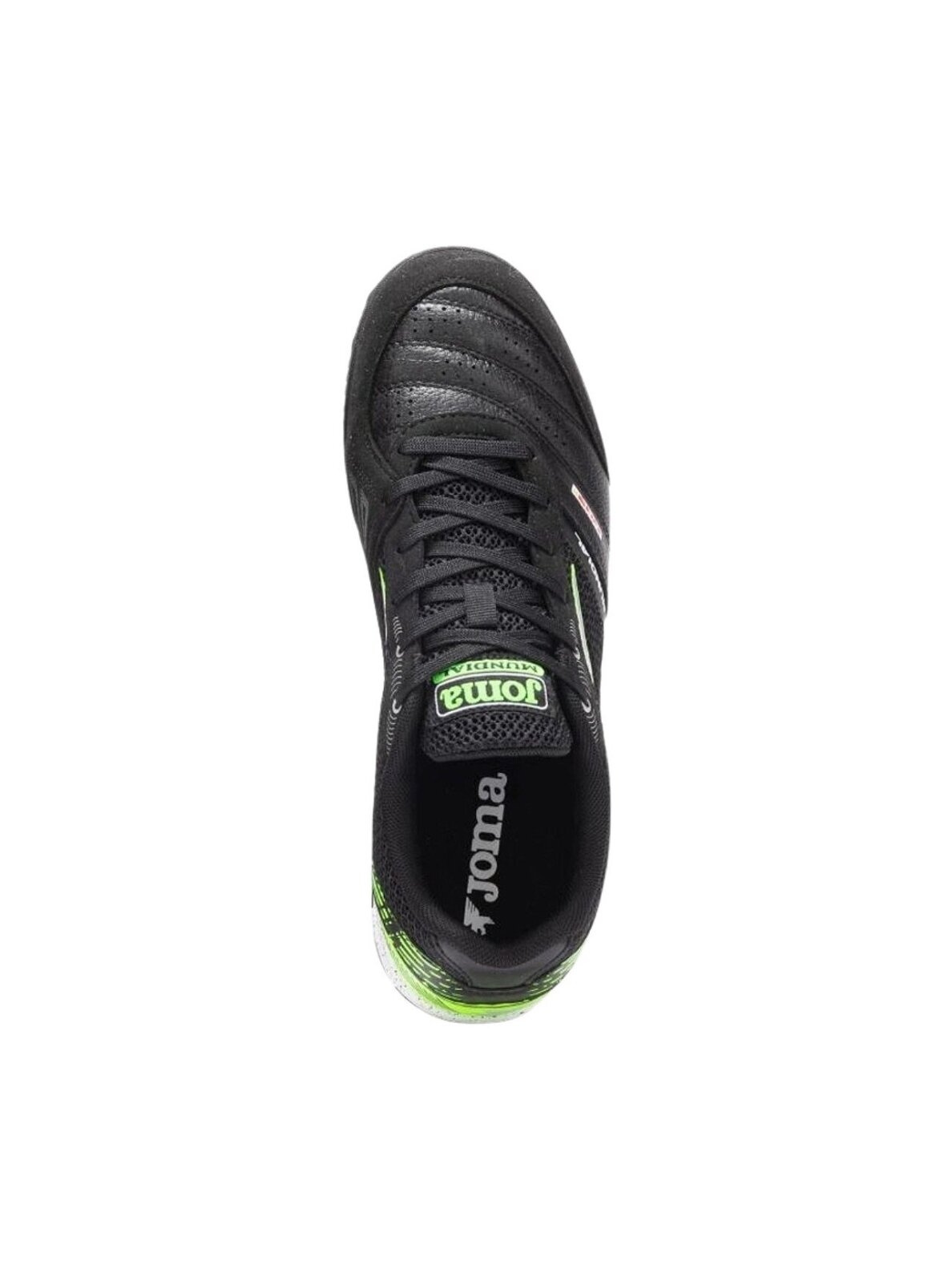 Joma Mundial 2501 Turf futbolo bateliai vyrams juodi-žali MUNS2501TF 3