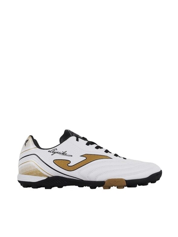 Joma Aguila 2502 Turf futbolo bateliai vyrams balti-auksiniai AGUW2502TF 3