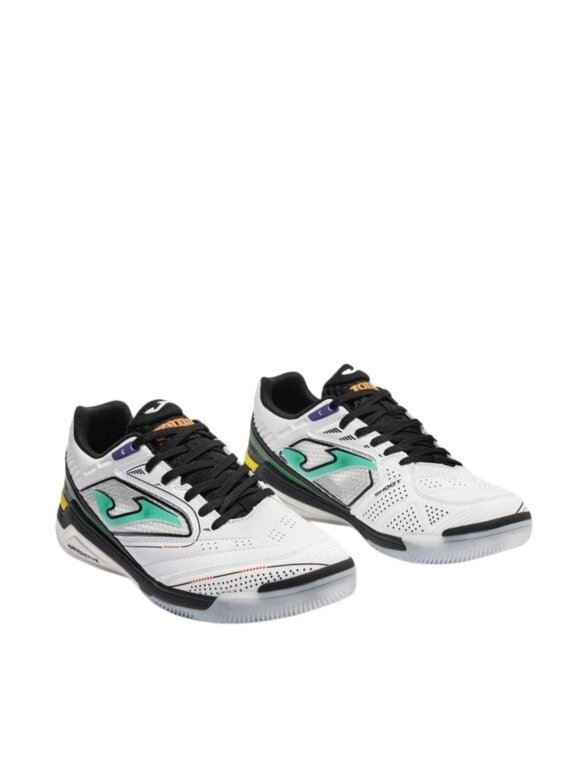 Joma Gambeta Indoor 2602 futbolo bateliai vyrams balti 1 Joma Gambeta Indoor 2602 futbolo bateliai vyrams balti 1