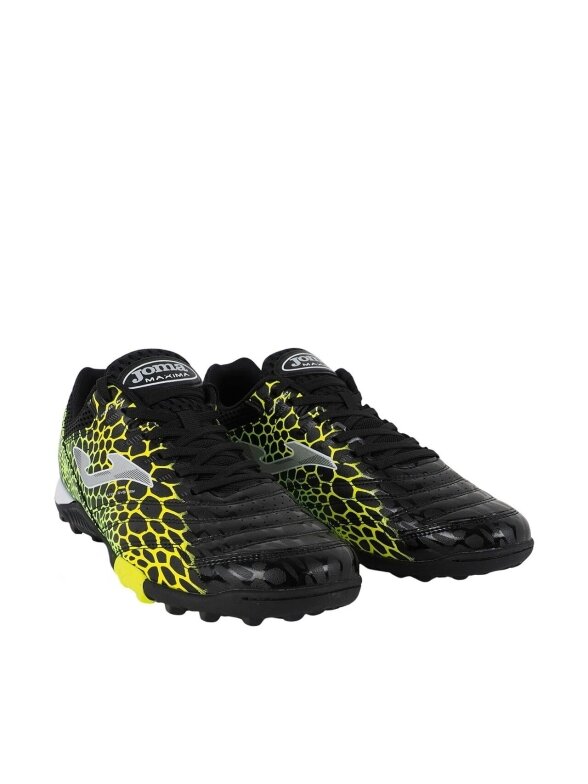 Joma Maxima 2531 Turf futbolo bateliai vyrams juodi-geltoni-žali MAXW2531TF 1