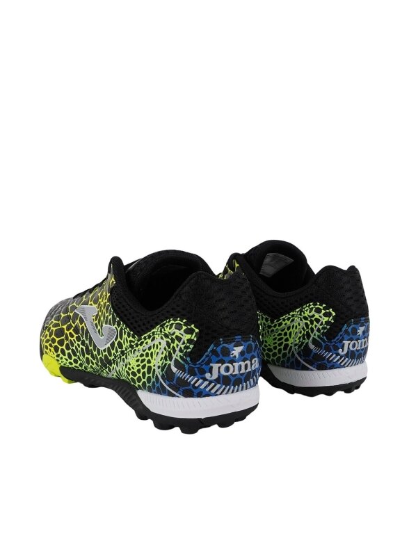 Joma Maxima 2531 Turf futbolo bateliai vyrams juodi-geltoni-žali MAXW2531TF 2
