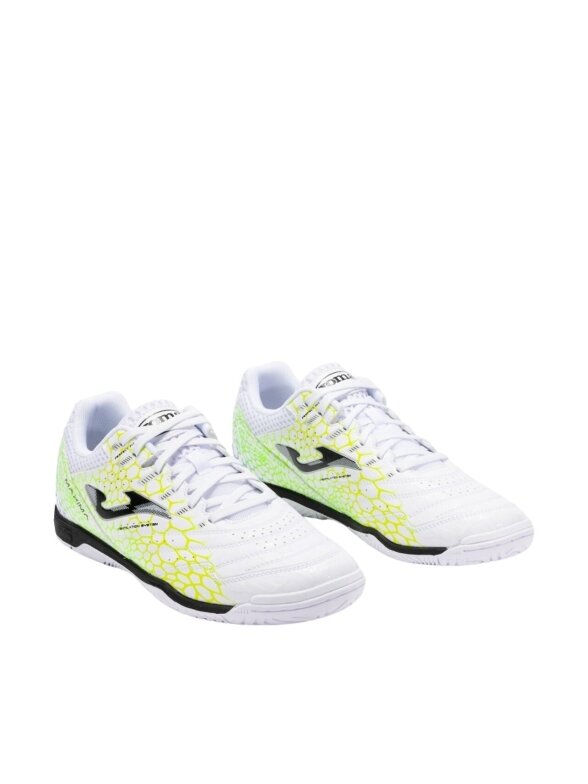 Joma Maxima 2532 Indoor futbolo batai vyrams balti-geltoni-žali MAXW2532IN 1