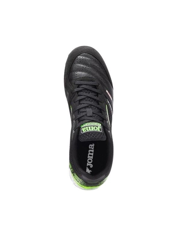Joma Mundial 2501 Turf futbolo bateliai vyrams juodi-žali MUNS2501TF 3
