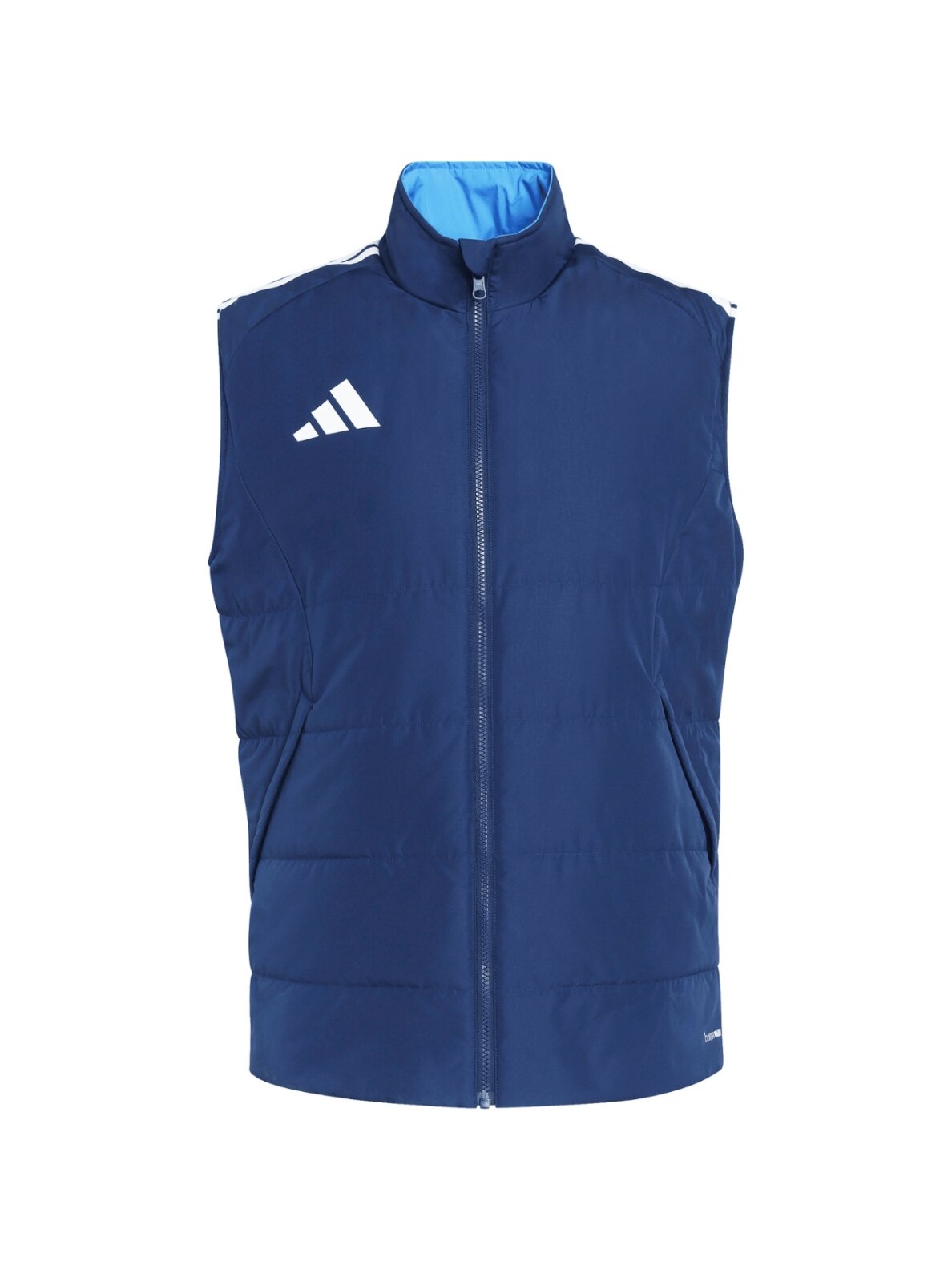 Vyriška liemenė Adidas Tiro 26 Competition Winter Vest, tamsiai mėlyna KB2720 2 Vyriška liemenė Adidas Tiro 26 Competition Winter Vest, tamsiai mėlyna KB2720 2