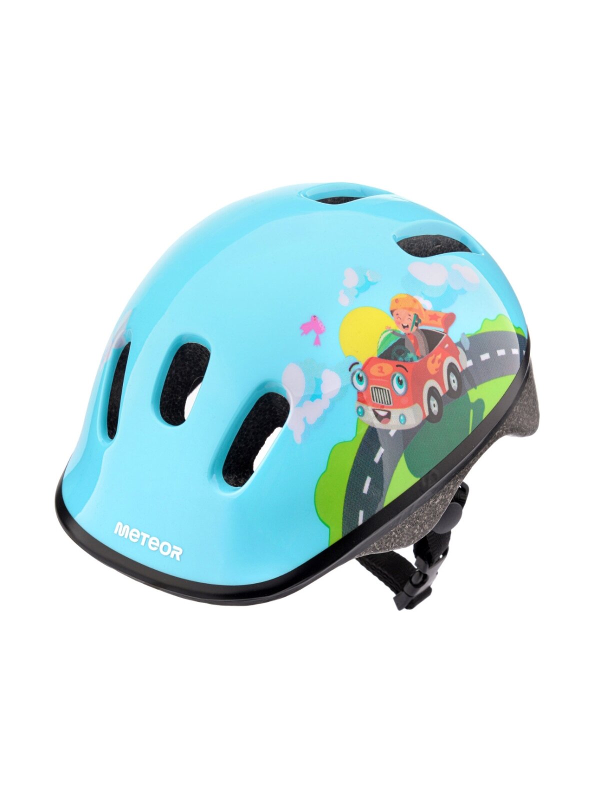 Kask rowerowy Meteor KS06 Firefighter rozm. XS 44-48 cm 17440 Kask rowerowy Meteor KS06 Firefighter rozm. XS 44-48 cm 17440