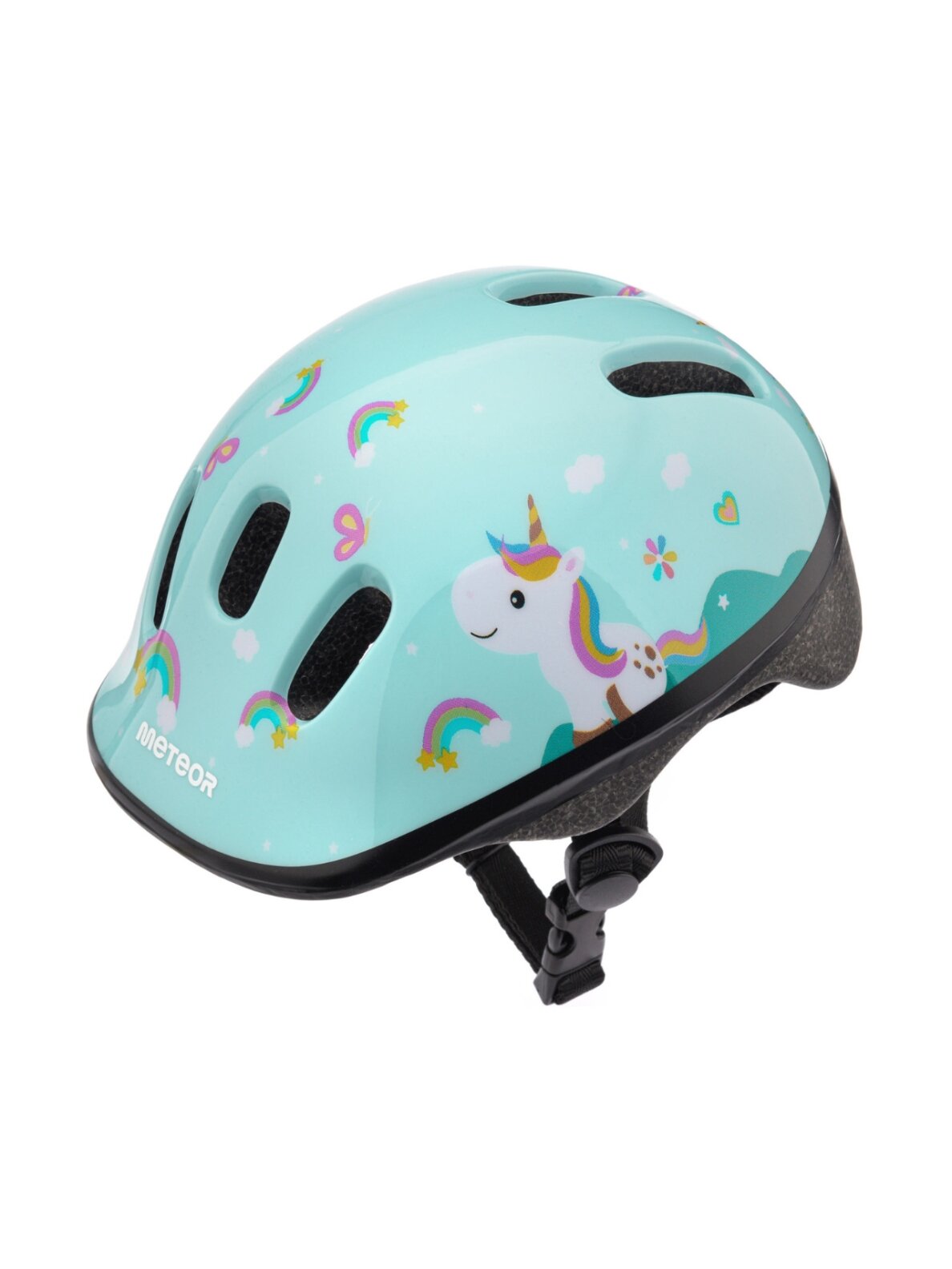 Meteor KS06 Pony dviračio šalmas vaikams S 48-52 cm 17437 Meteor KS06 Pony dviračio šalmas vaikams S 48-52 cm 17437