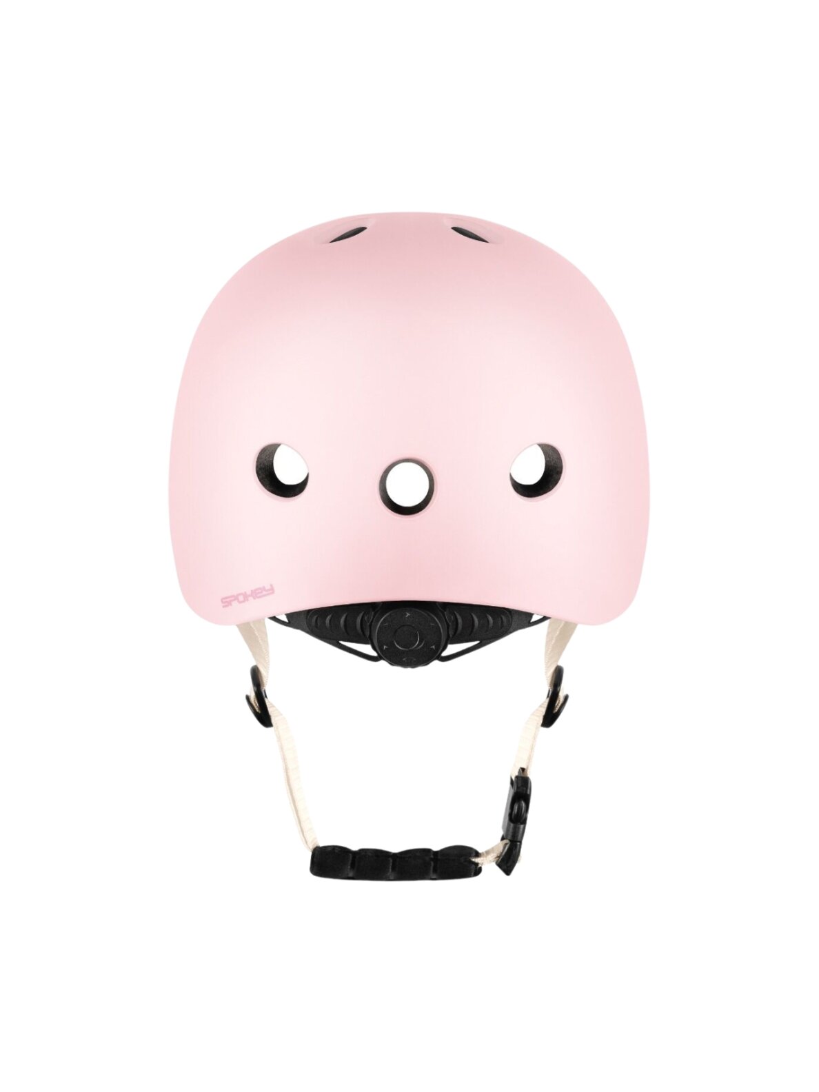 Spokey Peanut dviratininko šalmas vaikams rožinis 54-58 cm 1