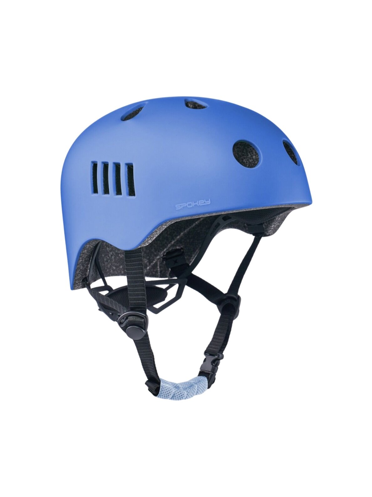Kask rowerowy Spokey Pumptrack 48-52 cm niebieski 944784 Kask rowerowy Spokey Pumptrack 48-52 cm niebieski 944784