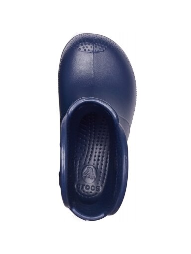 Vaikiški Wellington batai Crocs Handle Rain Boot Kids tamsiai mėlyni 12803 410