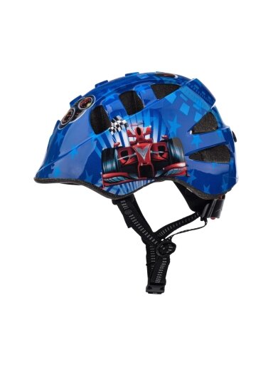 Kask Meteor MA-2 Racing vaikų šalmas dydis S 48-52 cm mėlynas