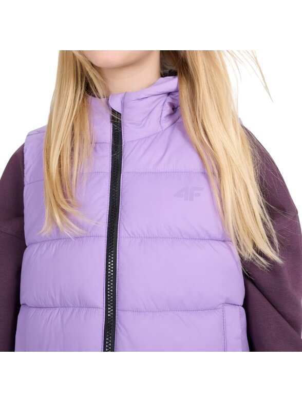 4F Liemenė vaikams F166 violetinė 4