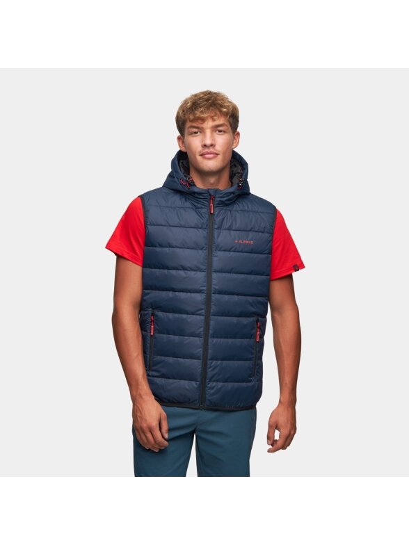Alpinus Athos Body Warmer vyriška liemenė, tamsiai mėlyna BR43356