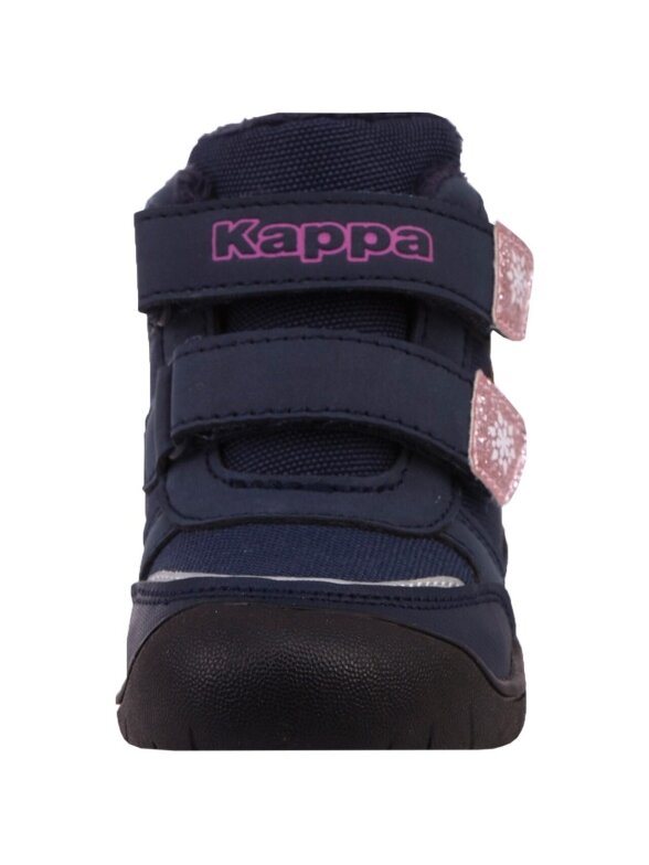 Kappa Flake Tex vaikiški batai tamsiai mėlyni ir rožiniai 280021M 6722 4