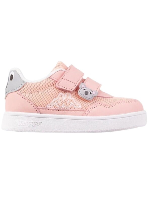 Kappa PIO M Sneakers vaikiški batai rožinė ir balta 280023M 2110 3