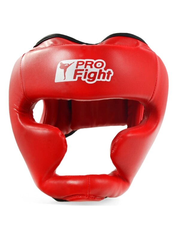 Profight 705 PU Bokso šalmas raudonas vyrams