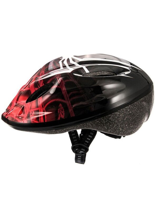 Šalmas Meteor MV5-2 Spider S 48-52 cm juodos ir raudonos spalvos 23222 2