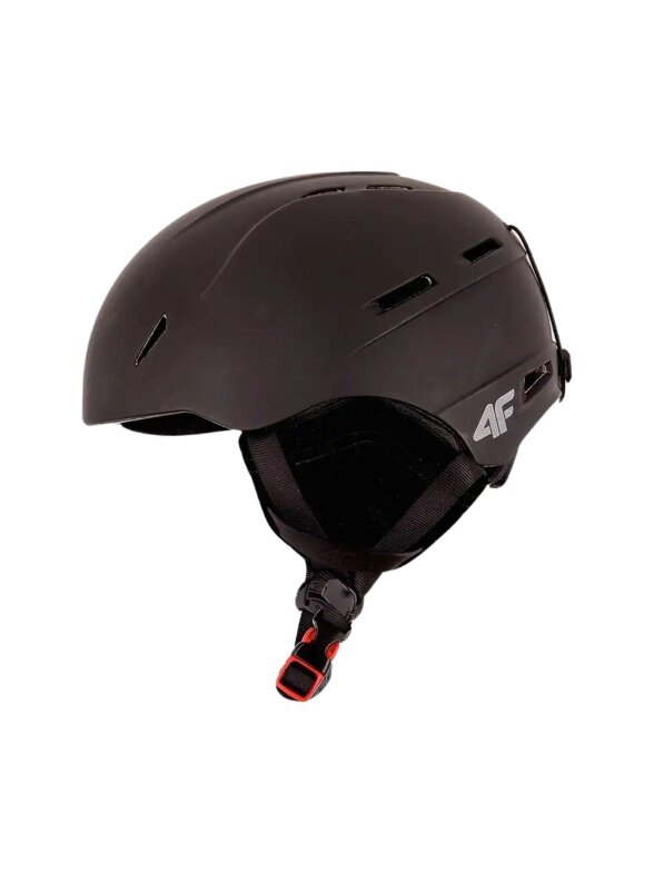4F vaikams slidinėjimo šalmas U063 S 52-56cm juodas 3