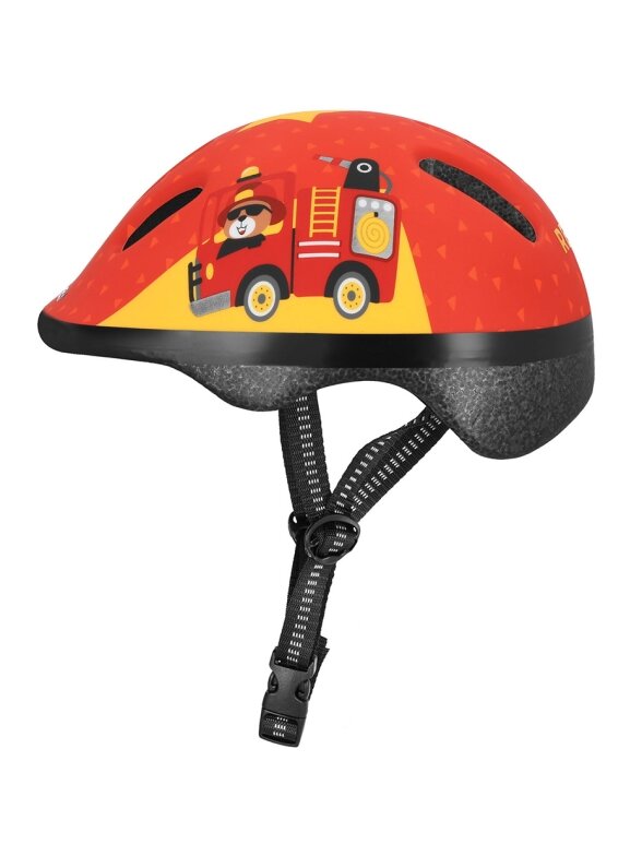 Spokey Fun vaikiškas dviračio šalmas, raudonas M 941014 1