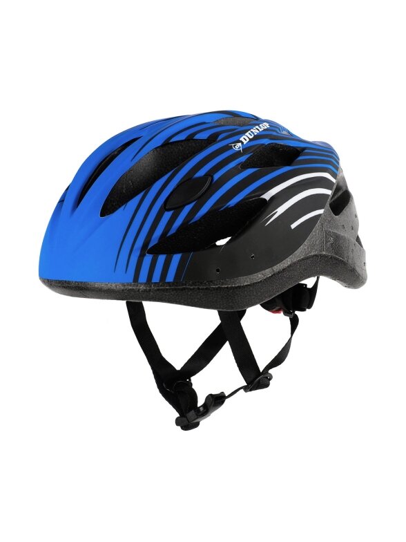 Dunlop dviračio šalmas, dydis M 55-58 cm, mėlynas Dunlop dviračio šalmas, dydis M 55-58 cm, mėlynas