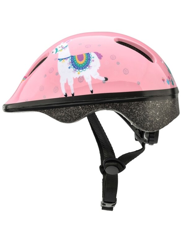 Meteor KS06 Lama dviračio šalmas dydis S 48-52 cm rožinis 24813 5 Meteor KS06 Lama dviračio šalmas dydis S 48-52 cm rožinis 24813 5