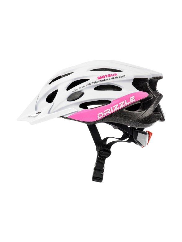 Kask rowerowy Meteor MV29 Drizzle L 58-61 cm biało-różowy 16918 1