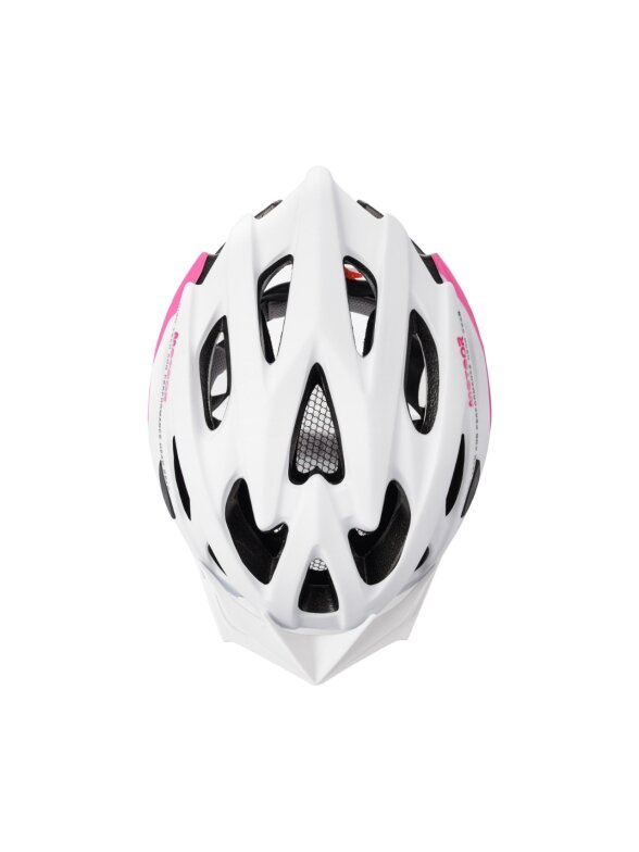 Kask rowerowy Meteor MV29 Drizzle L 58-61 cm biało-różowy 16918 2 Kask rowerowy Meteor MV29 Drizzle L 58-61 cm biało-różowy 16918 2