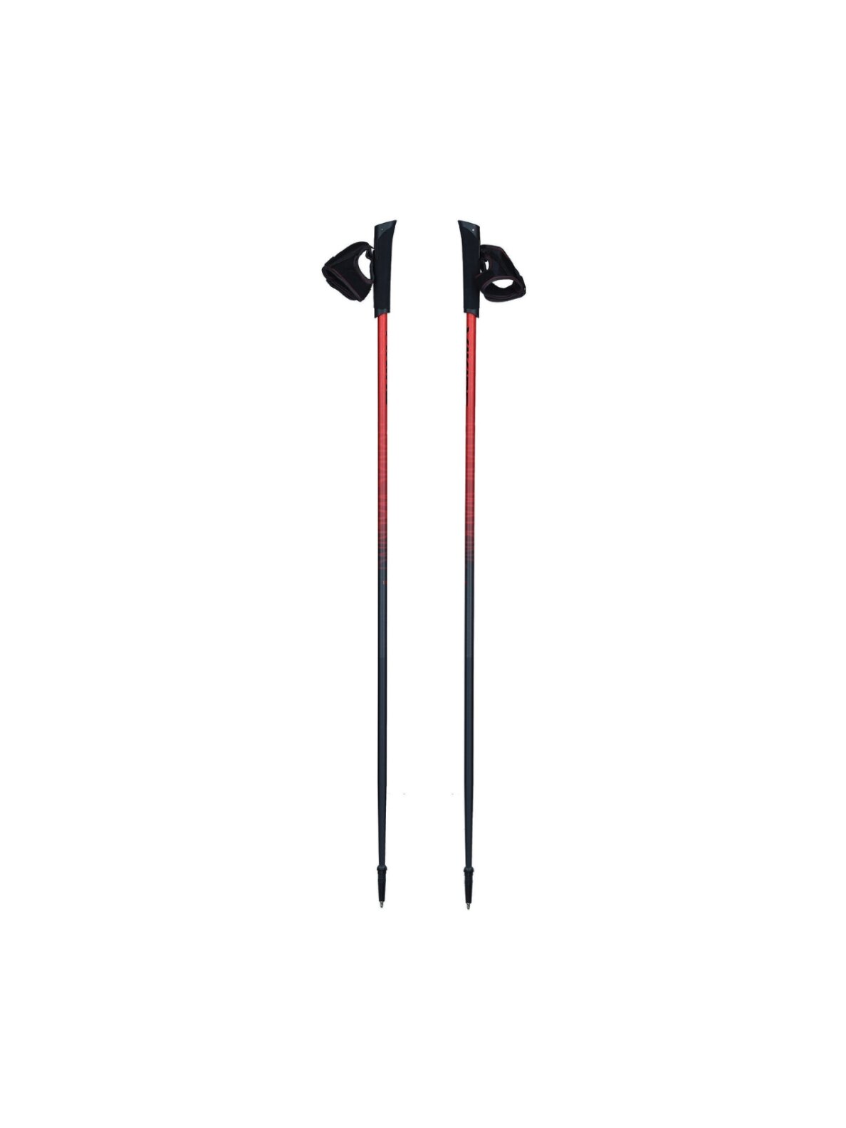Viking Nordic Walking lazdos Pro-Trainer 115 cm raudona-juoda Viking Nordic Walking lazdos Pro-Trainer 115 cm raudona-juoda