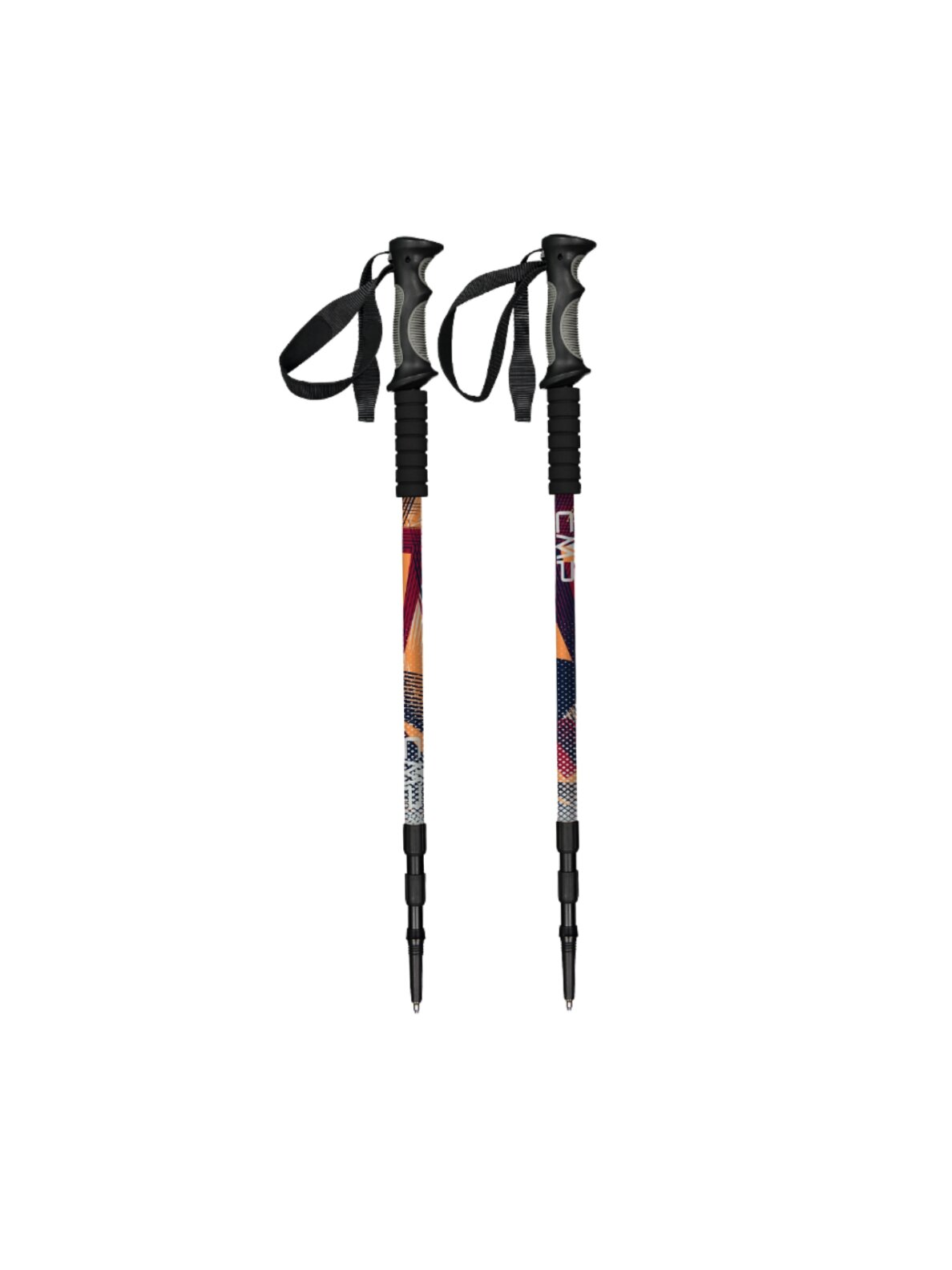 Žygio lazdos CMP Bern Trekking Poles juodos-oranžinės 3B36297 C905 2 Žygio lazdos CMP Bern Trekking Poles juodos-oranžinės 3B36297 C905 2
