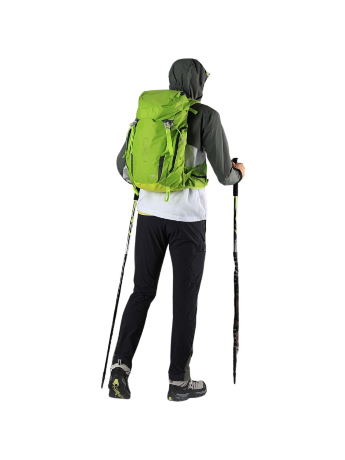 Žygio lazdos CMP Bern Trekking Poles žalios-juodos 3B36297 U911 4