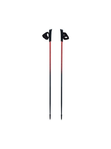 Viking Nordic Walking lazdos Pro-Trainer 115 cm raudona-juoda
