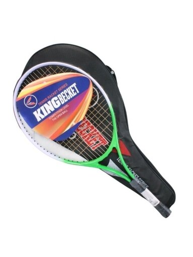 KINGBECKET teniso raketė SK-59682 juoda/žalia KINGBECKET teniso raketė SK-59682 juoda/žalia