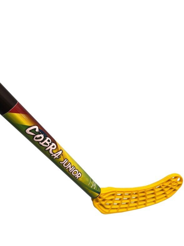 Kij do unihokeja Azetx Cobra Junior HDPE bez owijki 82 cm 1