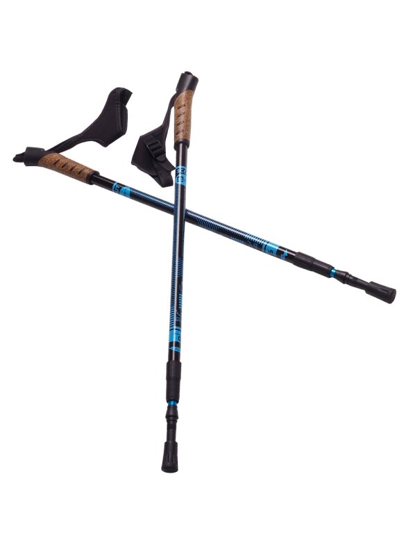 Nordic Walking Scout Bjorn lazdos, mėlynos, 3 vnt 4