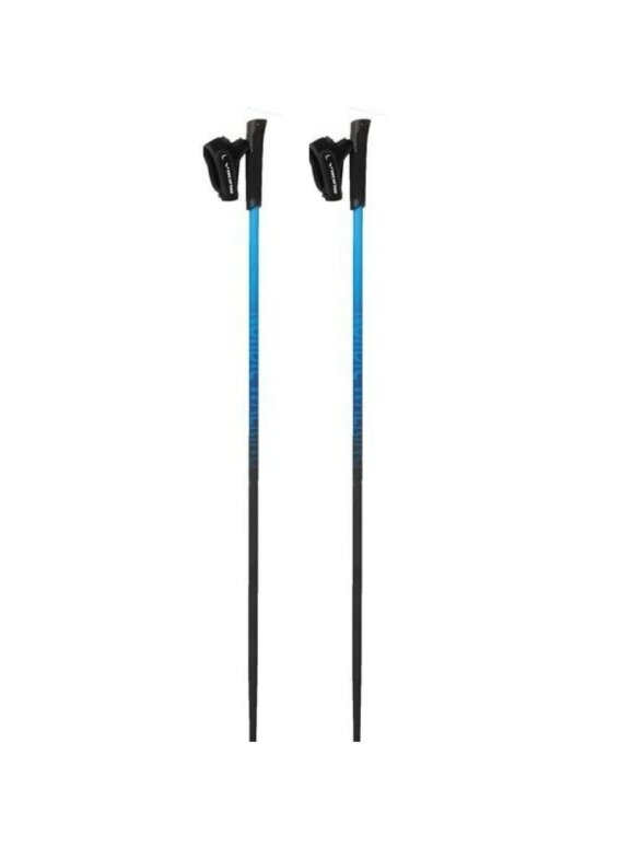Šiaurietiško ėjimo lazdos Viking Pro Trainer 120 cm juodos ir mėlynos spalvos 650-20-7879-15-120 Šiaurietiško ėjimo lazdos Viking Pro Trainer 120 cm juodos ir mėlynos spalvos 650-20-7879-15-120