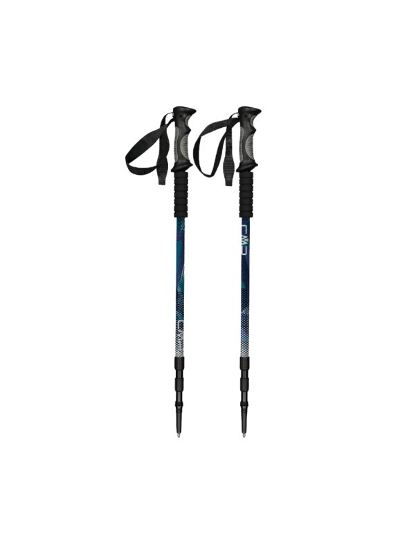 CMP Bern Trekking Poles žygio lazdos, juodos-mėlynos 3B36297 M916 2 CMP Bern Trekking Poles žygio lazdos, juodos-mėlynos 3B36297 M916 2