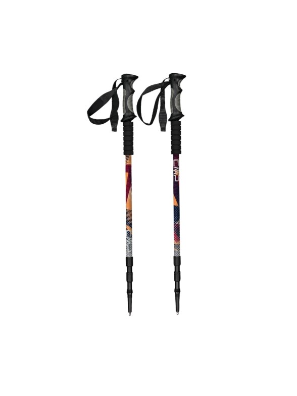 Žygio lazdos CMP Bern Trekking Poles juodos-oranžinės 3B36297 C905 2 Žygio lazdos CMP Bern Trekking Poles juodos-oranžinės 3B36297 C905 2