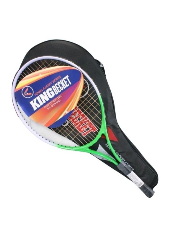 KINGBECKET teniso raketė SK-59682 juoda/žalia KINGBECKET teniso raketė SK-59682 juoda/žalia