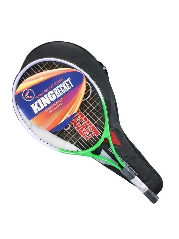 KINGBECKET teniso raketė SK-59682 juoda/žalia 1 KINGBECKET teniso raketė SK-59682 juoda/žalia 1